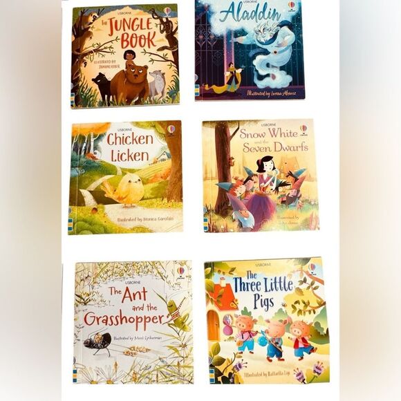 Usborne Set of 19 Classic Miniature Children’s Kids Paperback Books. - Picture 3 of 7